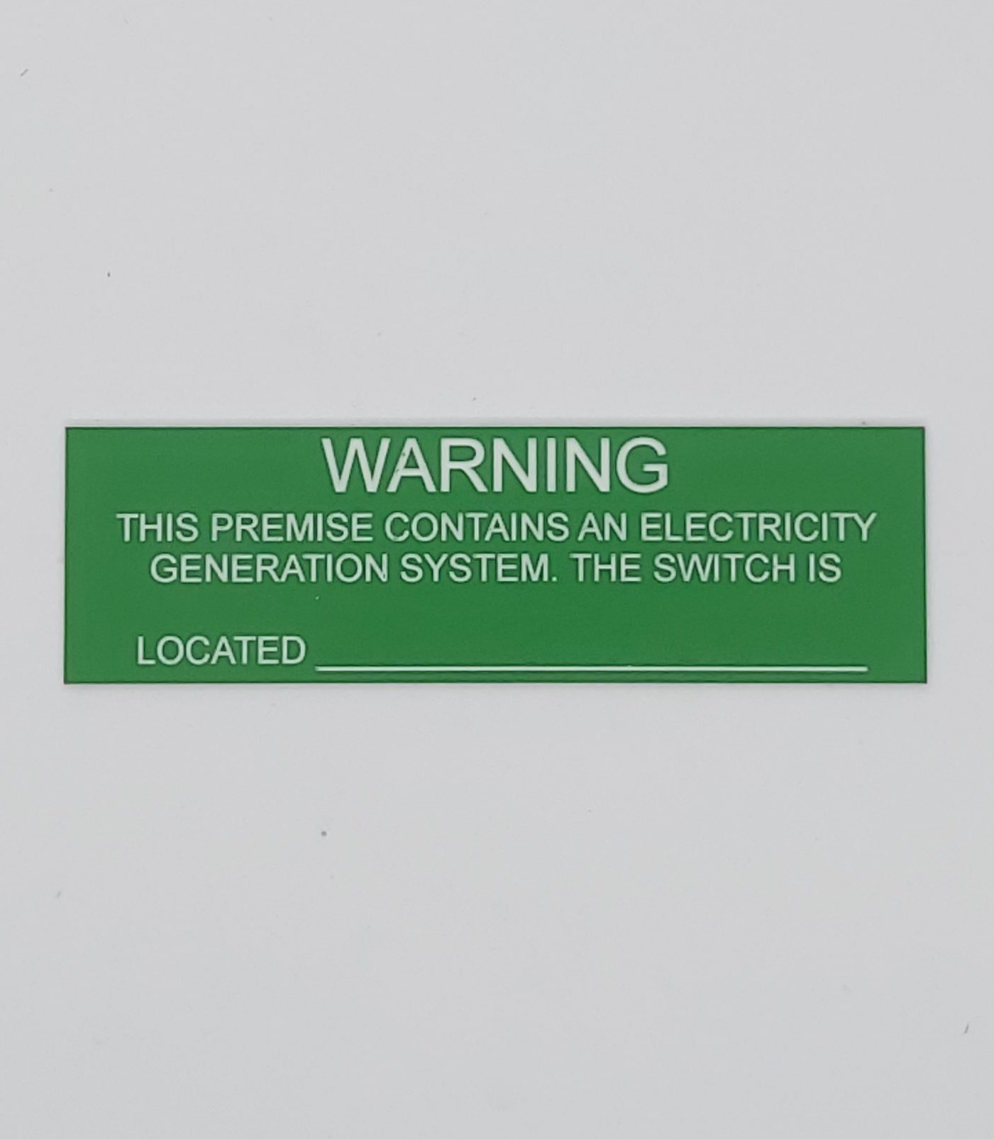 Solar Label