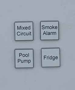 10mm x 5mm Custom Traffolyte Label