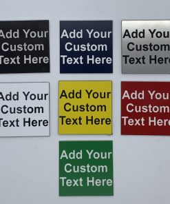 100mm x 100mm Custom Traffolyte Label