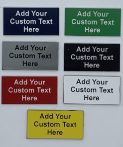 60mm x 30mm Custom Traffolyte Label