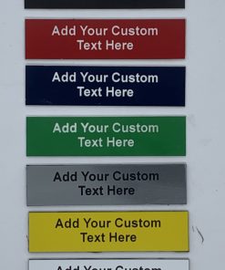 100mm x 25mm Custom Traffolyte Label